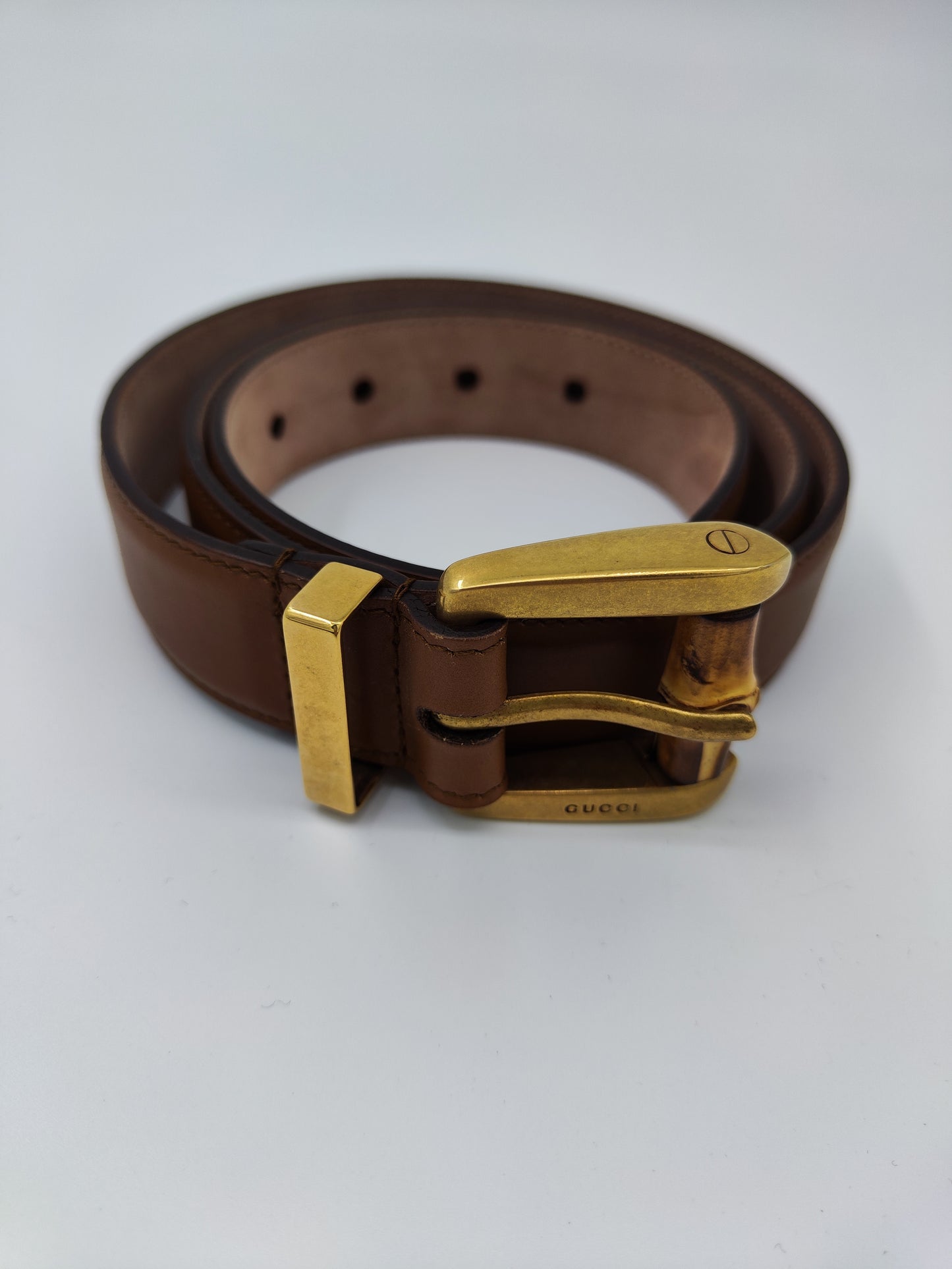 Cintura GG fibbia bambù