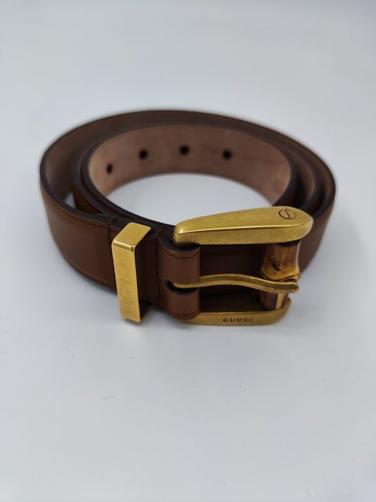 Cintura GG fibbia bambù