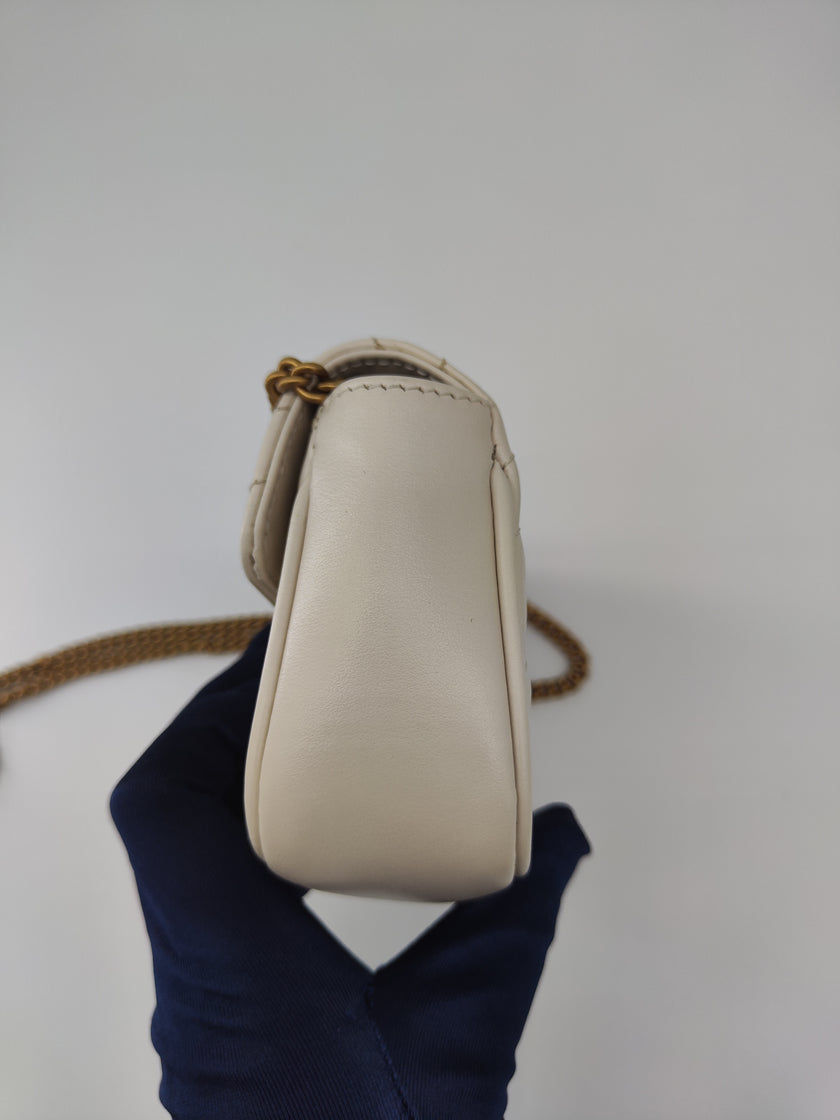 Mini Marmont bianca