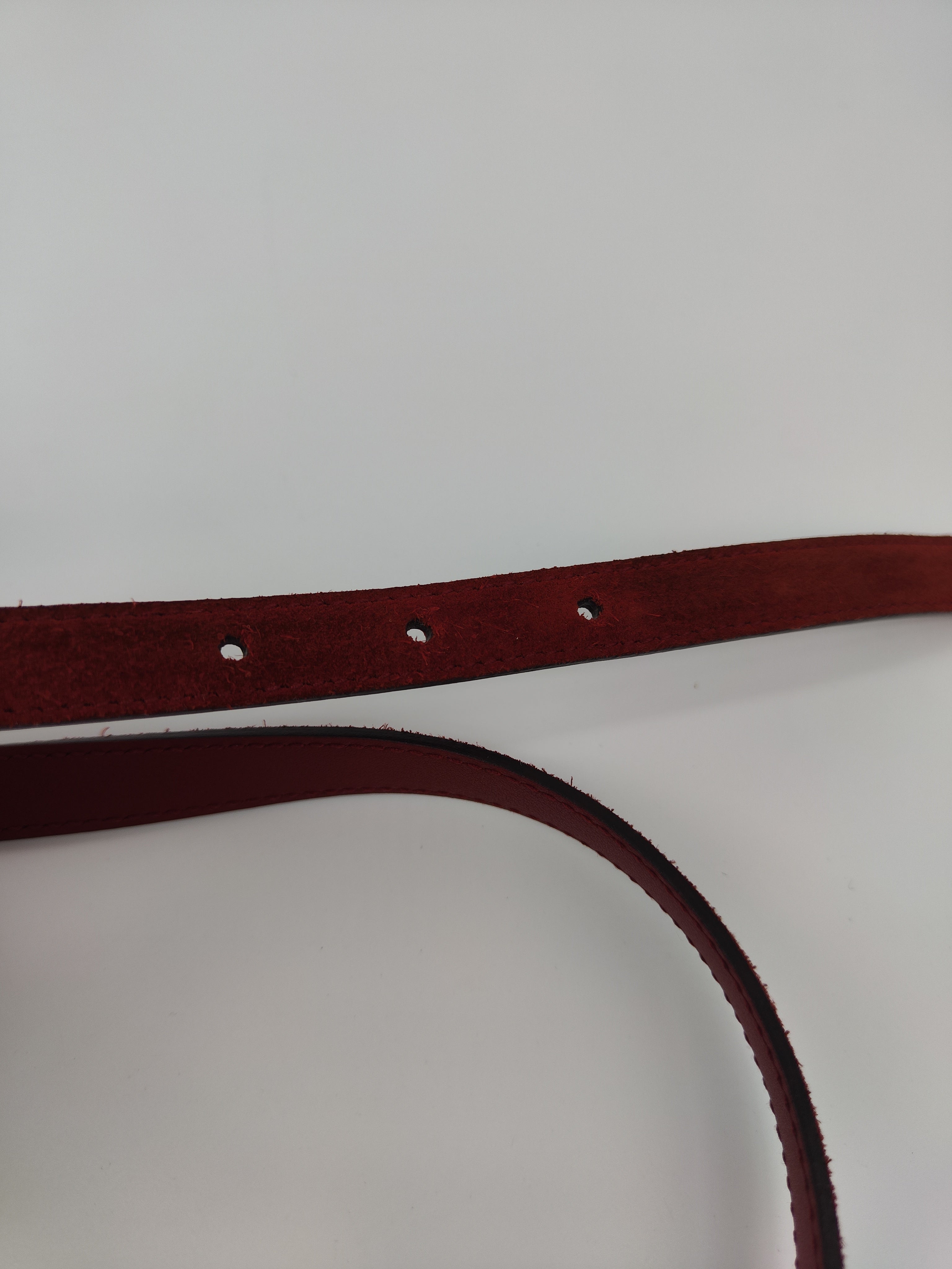 Cintura Blondie rossa thin