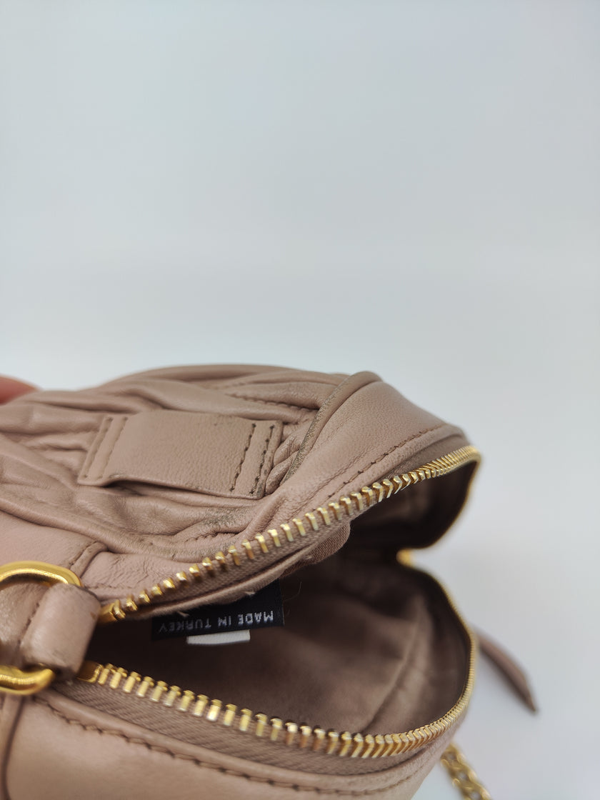 Miu Miu beige tracolla