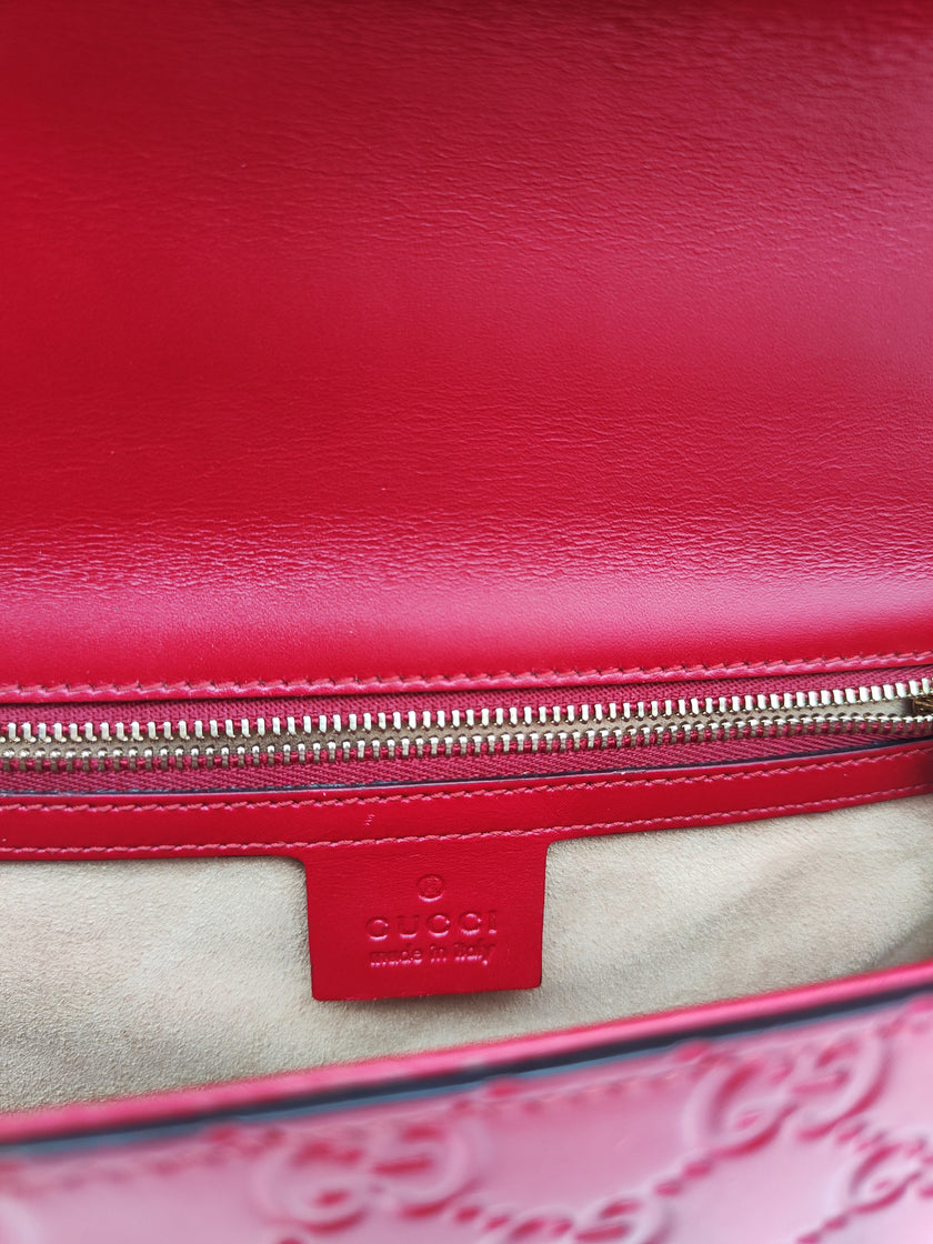 Gucci Padlock rossa