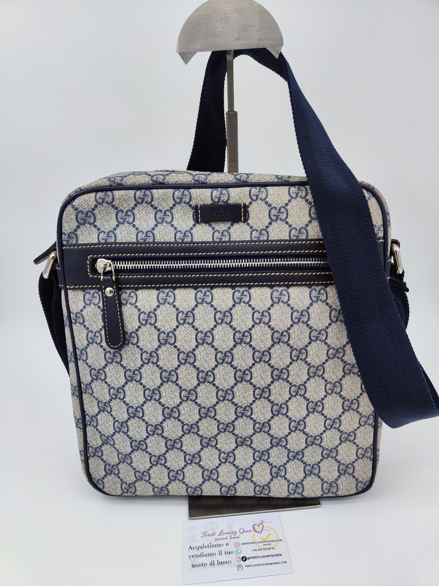 Tracolla uomo canvas