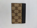 Portacarte GG beige