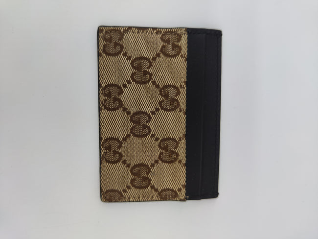 Portacarte GG beige