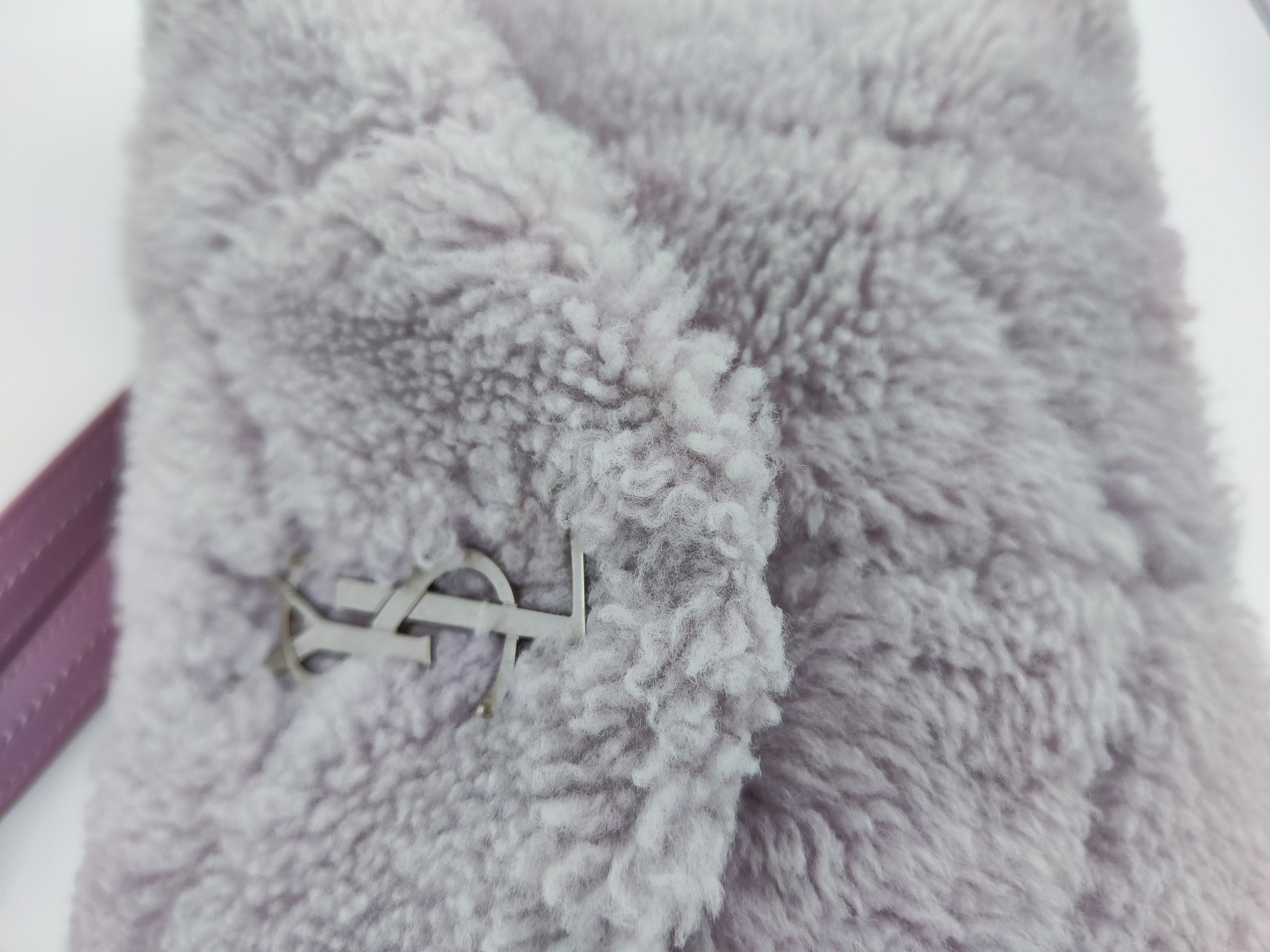 Saint Laurent Puffer shearling