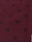 Sciarpa GG blu e bordeaux
