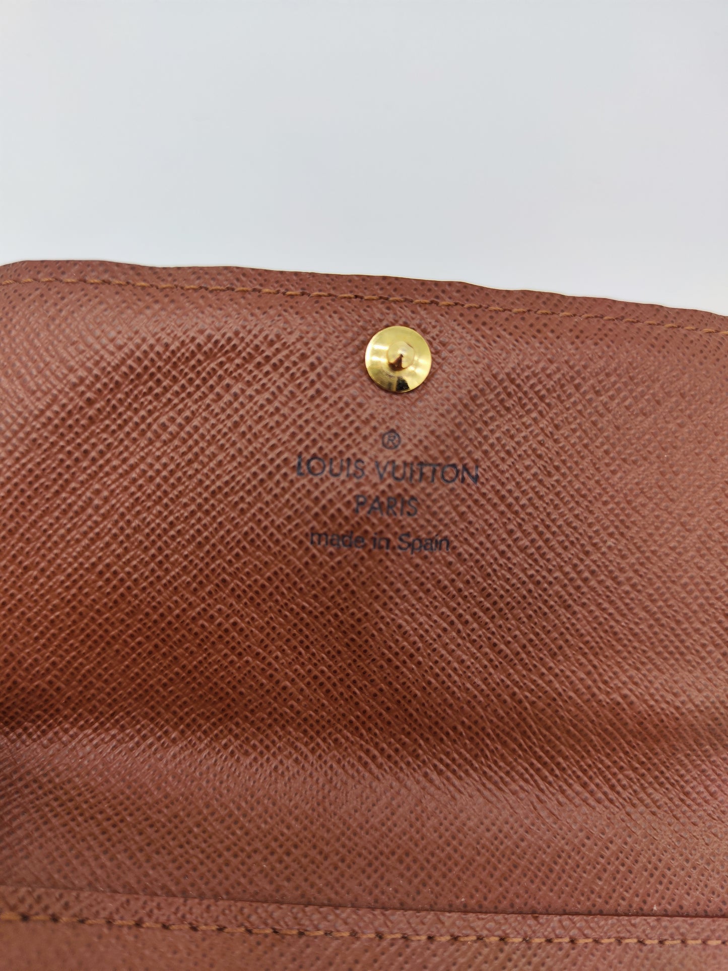 Portafoglio compatto monogram