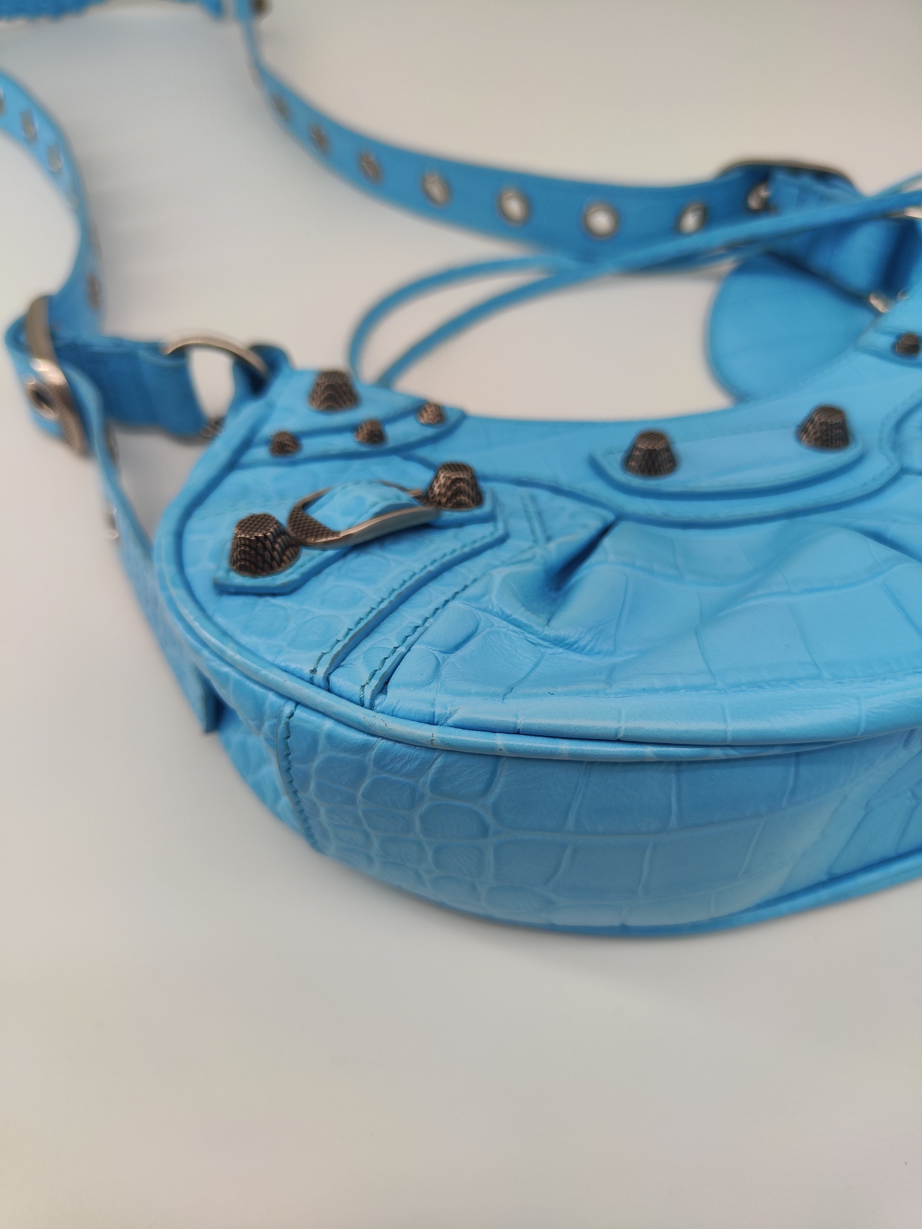 Balenciaga Cagole azzurra