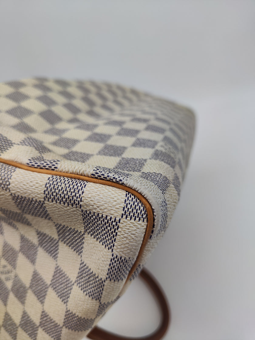 Speedy 30 damier d'azur